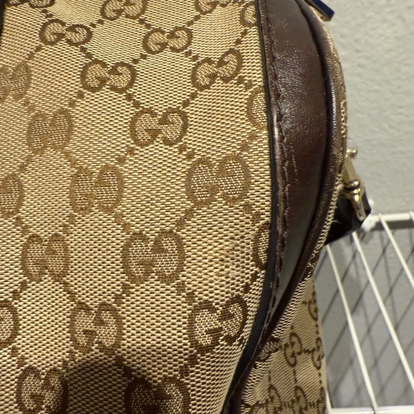 Authentic Gucci Ophidia medium bag top handles and leather strap - Picture 13 of 14